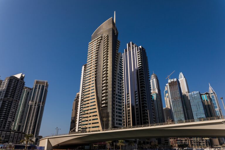 Skyscrapers Dubai Marina